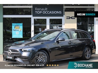Mercedes-Benz C-klasse Estate 200 AMG Line Automaat | Dodehoek detectie | Achteruitrij Camera | Massage Stoelen | Trekhaak wegklapbaar 1800 KG trekgewicht
