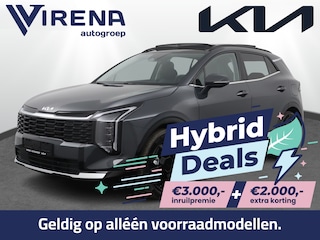 Kia Sportage 1.6 T-GDi Plug-in Hybrid DynamicPlusLine - €5.000,- voordeel - Schuif-kanteldak - Stoel-/stuurverwarming - Navigatie - Cruise Control - Fabrieksgarantie tot 03-2033