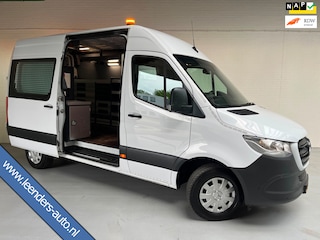 Mercedes-Benz Sprinter Automaat Servicewagen 314 2.2 CDI 140PK L2H2 euro6 BOTT, Victron V230, Standkachel Trekhaak RIJKLAARPRIJS