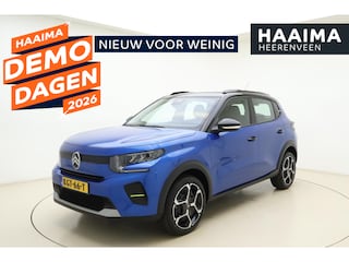 Citroën C3 Hybrid 110pk Plus OP VOORRAAD = SNEL RIJDEN | Navigatie | Draadloos Apple Carplay | Climate&Cruise Control | Comfort stoelen en onderstel