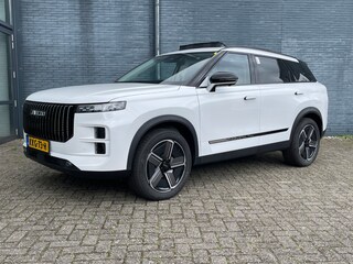 Jaecoo 7 1.5 TGDi 348pk Aut Exclusive Voorraad Aktie Snel Leverbaar | 7 jaar Garantie | Leer | Panoramadak | Carplay | Adaptieve Cruise | 1500kg Trekgewicht |