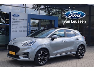 Ford Puma 125PK HYBRID ST-LINE-X AUTOMAAT FACELIFT MODEL! TREKHAAK SCHUIF/KANTELDAK PRIVACY-GLASS LED P-SENSOREN