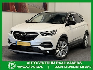 Opel Grandland X 1.6 TURBO HYBRID4 ELEGANCE NAVIGATIE CRUISE CONTROL APPLE CARPLAY/ANDROID RIJSTROOKSENSOREN DODEHOEKSENSOREN KEYLESS GO ACHTERUITRIJCAMERA AFN. TREKHAAK ZEER MOOI !!