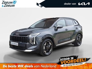 Kia Sportage 1.6T Hybrid DynamicPlusLine | Trekhaak | Panorama schuifdak | Stoel en stuurverwarming | Navigatie | Camera | Dodehoekdetectie | Elektrische achterklep |