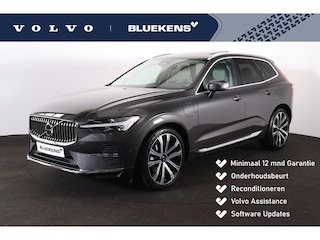 Volvo XC60 T6 Plug-in hybrid AWD Ultimate Bright - Luchtvering - Panorama/schuifdak - IntelliSafe Assist & Surround - 360º Camera - Harman/Kardon audio - Massagefunctie - Verwarmde voorstoelen, stuur & achterbank - Parkeersensoren voor & achter - Elektr. bedienb. voorstoelen met geheugen - Head up display - Draadloze tel. lader - Standkachel - Extra getint glas - Inklapbare trekhaak - 21' LMV
