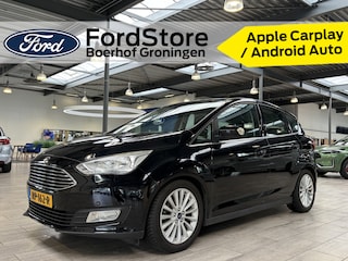 Ford C-MAX EcoBoost 125 pk Titanium | Trekhaak | Camera | Navi | Voorruitverw. | 4 seiz. banden | 100% dealer onderh.