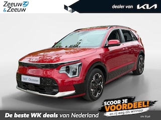 Kia Niro DynamicPlusLine 64.8 kWh TREKHAAK ! | OPEN DAK | STOEL & STUURVERWARMING | RESTERENDE FABRIEKSGARANTIE TM 2033