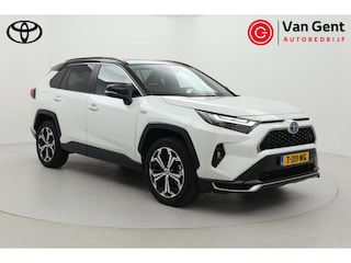 Toyota RAV4 2.5 Plug-in Hybrid AWD Bi-Tone Plus | 360 camera | Leder | Stoelverwarming/-ventilatie | Dodehoek detectie | JBL | Head-up display | Apple Carplay / Android Auto | Digitale binnenspiegel | 19 inch