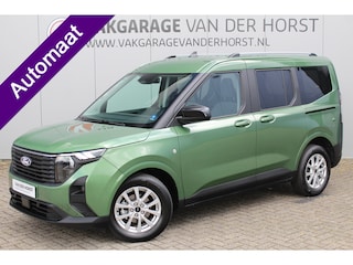 Ford Tourneo Courier 1.0-125pk Titanium AUTOMAAT ! UNIEKE Ford Tourneo Courier personen uitv. Fabr. garantie t/m 26-08-2029. Autm. airco, adapt. cruise cntrl, winterpkkt, LM wielen, navigatie, telefoonvoorb., lane- en side assist etc.