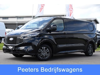 Ford Transit Custom 300 2.0 TDCI L2H1 Black Edition Full Options! Adaptieve Cruise, Virtual, Camera, LED, Carplay, 170pk, Trekhaak, Stuurverwarming, Automaat, Stoelverwarming, Uniek!