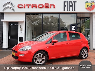 Fiat Punto 0.9 TwinAir Turbo 100pk 5d Sempre, Rijklaarprijs | Navigatie | Cruise Control | Trekhaak afn. | Climate Control