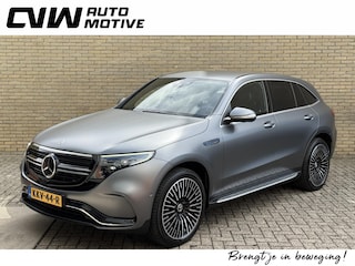 Mercedes-Benz EQC 400 4MATIC AMG Line 80 kWh | 360 camera | Burmester | 21 inch | Sfeerverlichting | Sportstoelen | Stoelverwarming&koeling | Apple CarPlay | Adaptieve cruise | Selenite gray (Magno paint) | Matrix-LED | Treeplanken | Lederen bekleding | Volledig dealeronderhouden
