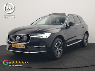 Volvo XC60 T6 AWD Plus Bright LONG RANGE PHEV 350pk Dealer O.H. | Trekhaak Af Fabriek | Panodak | Camera | Lederen Sportstoelen Memory & Verwarmd | Keyless | Stuur Verwarmd | Google Assistent | Apple Carplay | DAB | Plug In Hybrid |