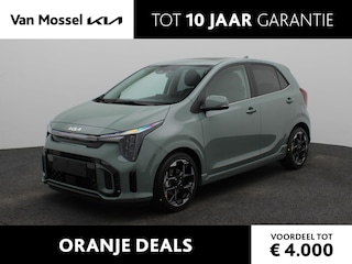 Kia Picanto 1.0 DPI GT-Line Schuif/Kanteldak | Stoel/Stuurverwarming | Camera | Navigatie | Clima | PDC | DAB | VOL!