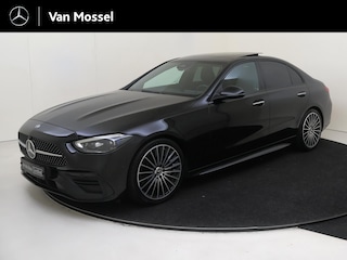 Mercedes-Benz C-klasse 180 AMG Line Panoramadak / Memory Seats / Keyless / Nightpakket / Sfeerverlichting /