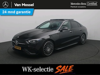 Mercedes-Benz C-klasse 180 AMG Line Panoramadak / Memory Seats / Keyless / Nightpakket / Sfeerverlichting /