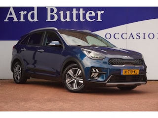 Kia Niro 1.6 GDi DynamicPlusLine+Led+Vitrual+Volleder+stoel&stuur-verw+camera+breed-navigatie = NOVEMBER 2021 TOP !!