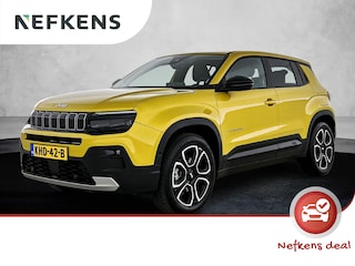 Jeep Avenger 1.2 e-Hybrid 110pk Summit Automaat | Navigatie | Adaptieve Cruise Control | 18"LMV | Full-LED | Keyless Entry/Start | Dodehoekdetectie | Apple Carplay/Android Auto |