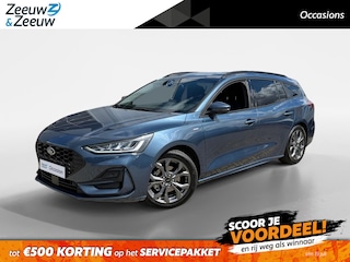Ford Focus Wagon 1.0 EcoBoost Hybrid ST Line | Apple Carplay/Android Auto | BLISS | Adaptive Cruise Control | Winterpack | Achteruitrijcamera | 12 Maanden BOVAG Garantie |