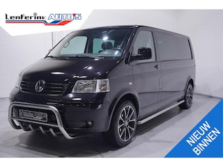 Volkswagen Transporter 2.5 TDI 174 pk Dubbel Cabine L2 Automaat Marge Airco, Cruise Control, Bull en Sidebars, 5-Zits