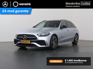 Mercedes-Benz C-klasse Estate 180 Business Solution AMG | Panoramadak | Night pakket | Memory stoelen | Keyless | Digital Light