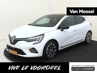 Renault Clio 1.6 E-Tech Hybrid 145 Techno | Pack winter | Apple Carplay/Android | Camera | electronic climate control | lederen/stof bekleding | LED koplampen | lichtmetalen velgen 16" | navigatiesysteem |