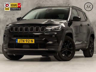 Jeep Compass 4xe 240 Plug-in Hybrid Electric Sport 240Pk Automaat (VIRTUAL COCKPIT, APPLE CARPLAY, GROOT NAVI, KEYLESS, CAMERA, SPORTSTOELEN, LEDER, GETINT GLAS, ADAPTIVE CRUISE, NIEUWSTAAT)