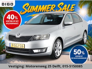 Skoda Rapid 1.4 TSI AUTOMAAT 120 PK ELEGANCE 100% ONDERHOUDEN NAVIGATIE. STOELVERWARMING.