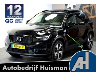 Volvo XC40 1.5 T4 Plug-in Hybrid 155kW/211pk DCT7 Ultimate Dark PANORAMADAK + HARMAN/KARDON + LEER/ALCANTARA + CRUISE + NAVI SENSUS + LANE ASSIST + EL.STOELEN + STOEL-&STUURVERWARMING + CAMERA + KEYLESS + PARKSENSOREN V&A + 19” LM-VELGEN!!