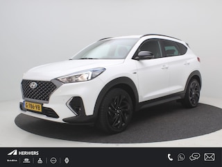 Hyundai Tucson 1.6 T-GDI N-Line AUTOMAAT / 1600KG Trekgewicht / Adaptieve Cruise Control / Navigatie / 360 Camera / Parkeersensoren voor & achter / Historie bekend /