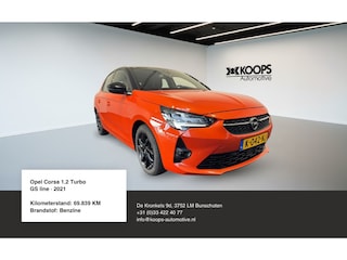 Opel Corsa GS Line 1.2 100 PK Digitaal dash Car play cruise control