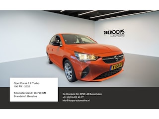 Opel Corsa 1.2 Edition Carplay 100 pk Airco cruise control