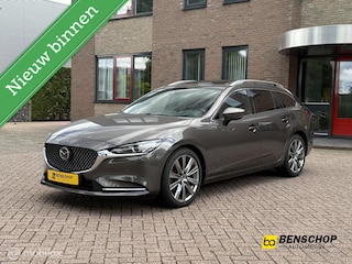 Mazda 6 Sportbreak 2.5 SkyActiv-G 194 Signature Schuifdak Navi Bose 360 Camera Leer LED Carplay