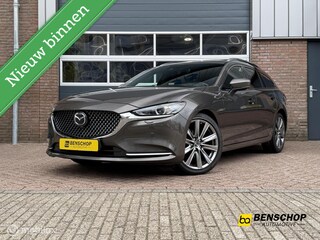 Mazda 6 Sportbreak 2.5 SkyActiv-G 194 Signature Schuifdak Navi Bose 360 Camera Leer LED Carplay