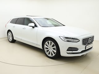 Volvo V90 T4 Inscription | LUCHTVERING | MEMORY | 360 CAMERA | TREKHAAK | SCHUIF/KANTEL DAK | STOEL STUUR VERWARMING + ACHTERBANK |