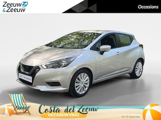 Nissan Micra Acenta | LAGE KM STAND | NAVI | AIRCO | ELECKTRISCHE RAMEN VOOR |