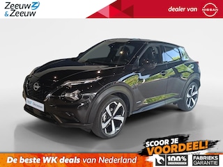 Nissan Juke HYBRID143 TEKNA Auto |Automaat| Lederen bekleding| Navigatie| 360grd Camera| Pro-pilot|145PK | Pdc voor en achter| Bose audio| Climate Controle | I-key |