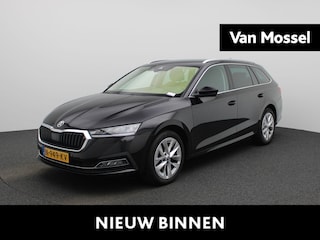 Skoda Octavia Combi 1.0 e-TSI Business Edition Plus | ACC | Stoelverwarming Voor+Achter | Stuurverwarming | virtual Cockpit  | Apple Carplay/ Android Auto | Parkeersensoren |