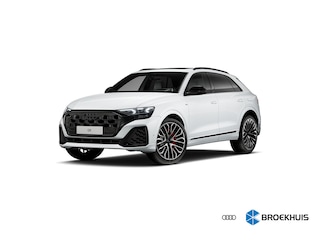 Audi Q8 60 TFSI e quattro Pro Line S Competition 490 PK | Trekhaak | Vierwielbesturing | Panoramadak | Head-up | Laser | Omgevingscamera