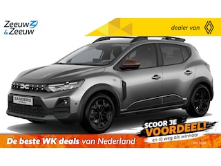 Dacia Sandero Stepway Eco-G 120 extreme | AUTOMAAT |en Gratis 7 jaar garantie tot 140.000km | 1,9% Actiefinanciering i.c.m. Dacia 50/50 Deal |Open Dak | Pack Driving | Pack Winter + | Pack Nav+ |