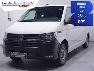 Volkswagen Transporter 2.0 TDI 110 pk L2H1 Airco, Achterklep, Camera Opbergkasten Laadruimte, PDC achter, 2-Zits