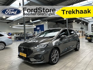 Ford Fiesta EcoBoost Hybrid 125 pk ST-Line | Nw geleverd | Trekhaak | Dealer onderhouden | Winterpack | Cruise control | Apple carplay |