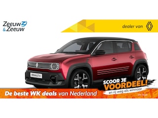 Renault 4 comfort range techno canvas dak 52 kWh | Profiteer nu van €1.800,- Zeeuw & Zeeuw voorraadkorting | NU met GRATIS 5 jaar fabrieksgarantie | 392KM Actieradius | NU te bestellen |