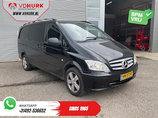 Mercedes-Benz Vito 116 CDI Aut. DC Dubbel Cabine MARGE EXPORT Xenon/ Pano/ 2.5t Trekverm./ Leder/ Airco/ Navi/ Camera/ PDC/ 17”LMV/ Trekhaak