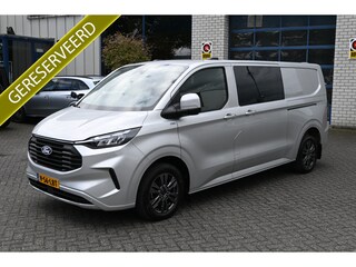 Ford Transit Custom 300L Limited 2.0 TDCI L2 DC 3000 KG inklapbare trekhaak, LED, Navigatie met camera