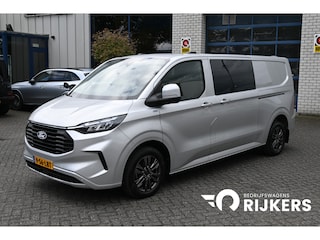 Ford Transit Custom 300L Limited 2.0 TDCI L2 DC 3000 KG inklapbare trekhaak, LED, Navigatie met camera