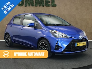 Toyota Yaris 1.5 Hybrid Dynamic - AIRCO AUTOMATISCH - ACHTERUITRIJCAMERA - CRUISE CONTROL - BLUETOOTH TELEFOONVOORBEREIDING - KEYLESS START - LEDEREN STUURWIEL