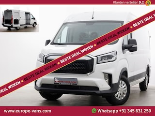 Maxus EDeliver 9 L3H2 72kWh WLTP Range 280km 100% Elektrisch Airco/Camera NIEUW 02-2024