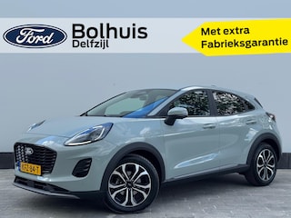 Ford Puma EcoBoost Hybrid 125pk Titanium | Winterpack | Adapt. Cruise | Dodehoek detectie | 360 Camera | All-season banden | Fabr. Gar. t/m 01-2029 |