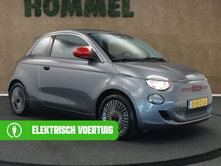 Fiat 500 RED 42 kWh - ORIGINEEL NEDERLANDSE AUTO - 3 FASE LADEN - CLIMATE CONTROL - BLUETOOTH - DAB AUDIO - LICHT METALEN VELGEN - CRUISE CONTROL - PARKEERSENSOREN ACHTER - NAVIGATIE